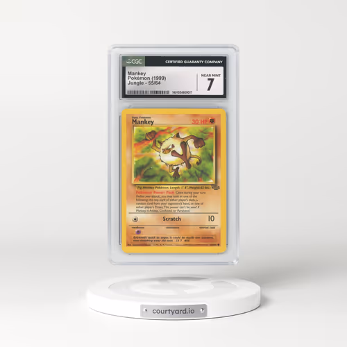 1999 Jungle #55 Mankey (CGC 7 NM)