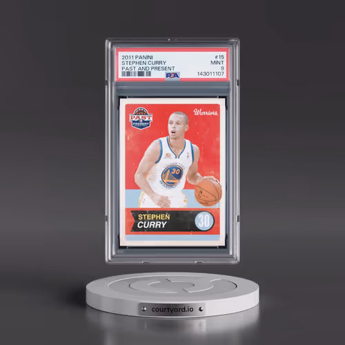 2011 Panini Past and Present #15 Stephen Curry (PSA 9 MINT)
