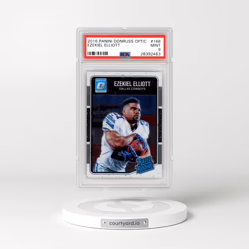2016 Panini Donruss Optic #168 Ezekiel Elliott (PSA 9 MINT)