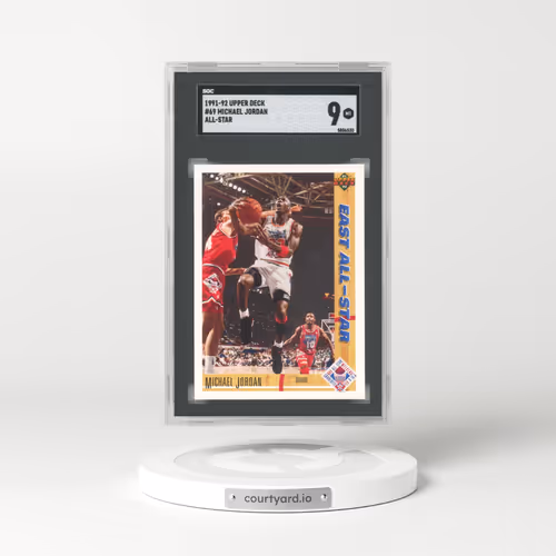 1991 Upper Deck #69 Michael Jordan (SGC 9 MINT)