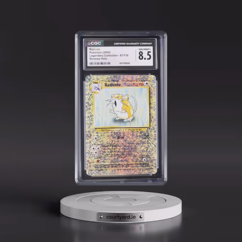 2002 Legendary Collection #61/110 Raticate - Reverse Holo (CGC 8.5 NM-MT+)