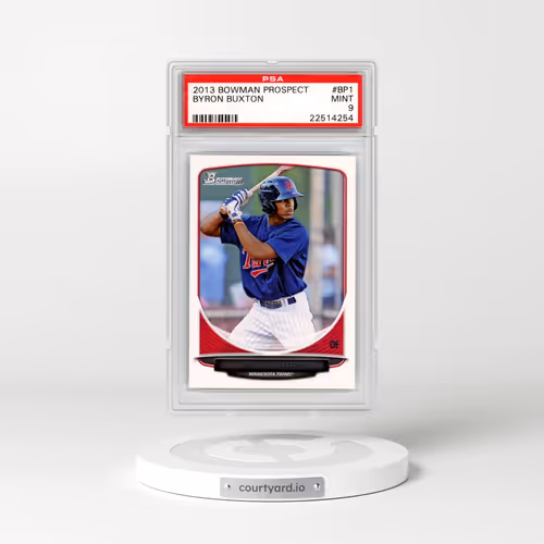 2013 Bowman Prospect #BP1 Byron Buxton (PSA 9 MINT)
