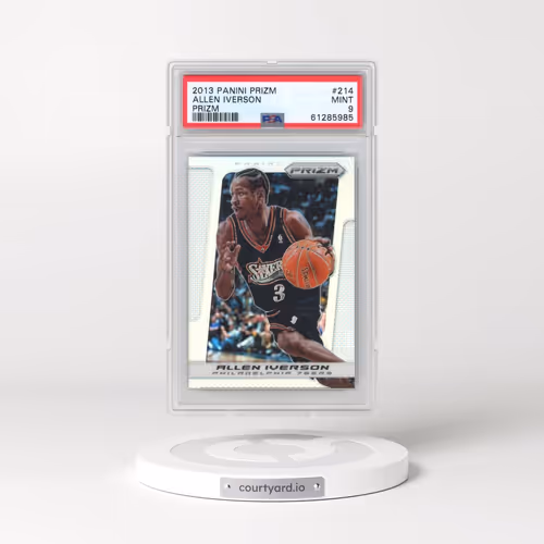 2013 Panini Prizm #214 Allen Iverson - Prizm (PSA 9 MINT)