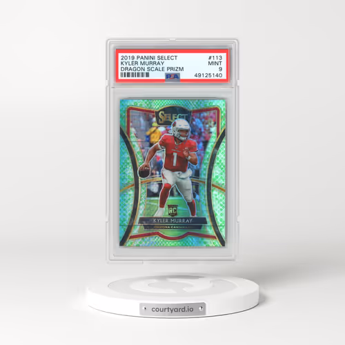 2019 Panini Select #113 Kyler Murray - Dragon Scale Prizm (PSA 9 MINT)