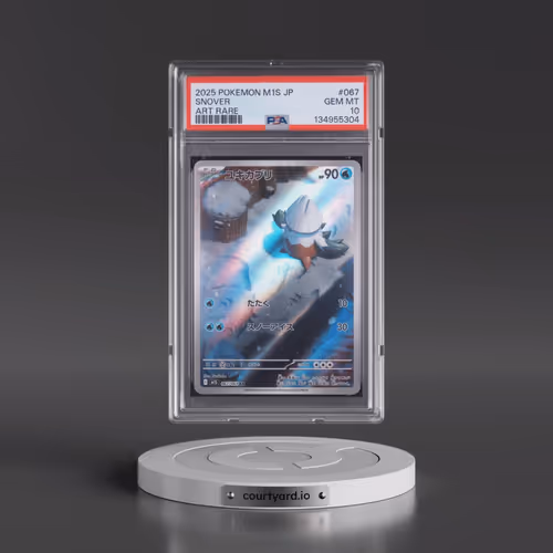 2025 Pokémon M1s-Mega Symphonia #067 Snover - Art Rare (PSA 10 GEM MINT)