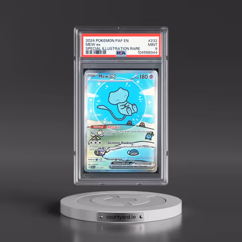 2024 Pokémon Paf EN-Paldean Fates #232 Mew EX - Holo Special Illustration Rare (PSA 9 MINT)