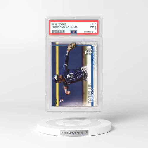 2019 Topps #410 Fernando Tatis Jr. (PSA 9 MINT)