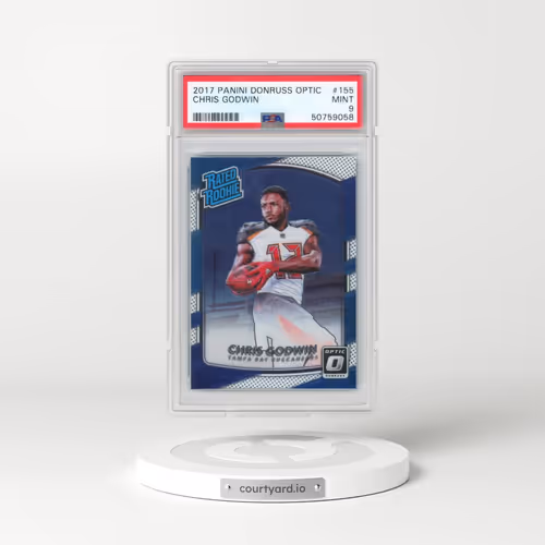 2017 Panini Donruss Optic #155 Chris Godwin (PSA 9 MINT)