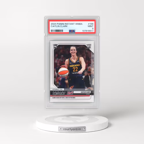 2024 Panini Instant WNBA #198 Caitlin Clark (PSA 9 MINT)