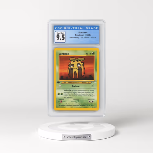 2002 Neo Destiny #83/105 Sunkern - 1st Edition 1st Edition (CGC 10 GEM MINT)