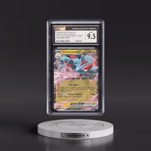 2025 Glory of the Rocket Gang - sv10 #114/098 Team Rocket's Mewtwo ex - Super Rare Holo (CGC 9.5 MIN