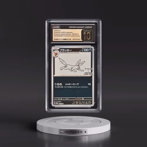 2022 Scarlet & Violet Promos #067/SV-P Umbreon - Reverse Holo YU NAGABA x Pokémon () (CGC 10 PRISTIN