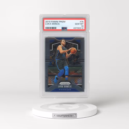 2019 Panini Prizm #75 Luka Doncic (PSA 10 GEM MINT)