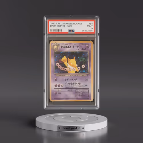 1997 Pokémon Rocket #97 Dark Hypno - Holo (PSA 9 MINT)
