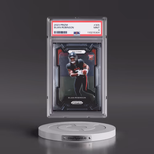 2023 Panini Prizm #305 Bijan Robinson (PSA 9 MINT)