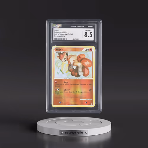 2011 Call of Legends #75/95 Vulpix - Reverse Holo (CGC 8.5 NM-MT+)
