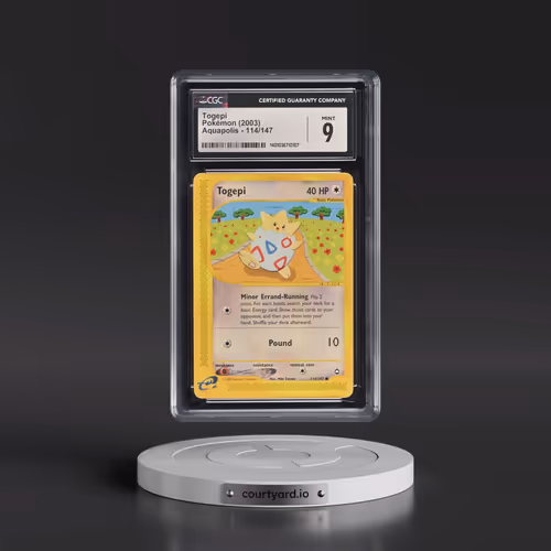 2003 Aquapolis #114/147 Togepi (CGC 9 MINT)