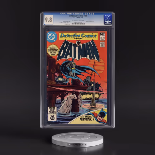 Detective Comics #498 CGC 9.8 Off-white to White Pages (DC Comics, 1/81) - Universal