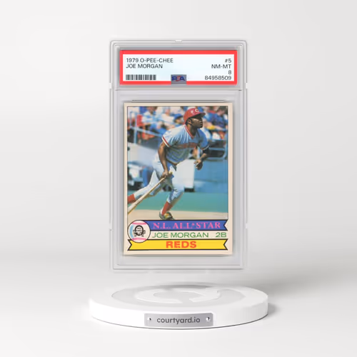 1979 O-Pee-Chee #5 Joe Morgan (PSA 8 NM-MT)