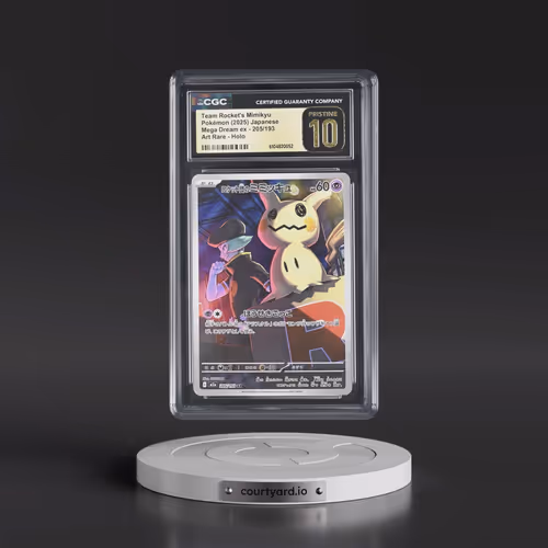 2025 Mega Dream ex - M2a #205/193 Team Rocket's Mimikyu - Art Rare Holo (CGC 10 PRISTINE)