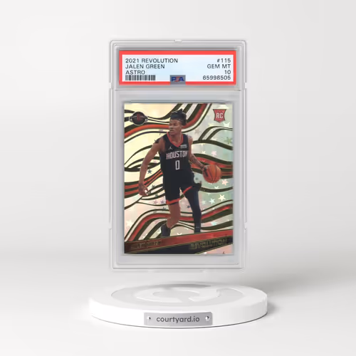 2021 Panini Revolution #115 Jalen Green - Astro (PSA 10 GEM MINT)