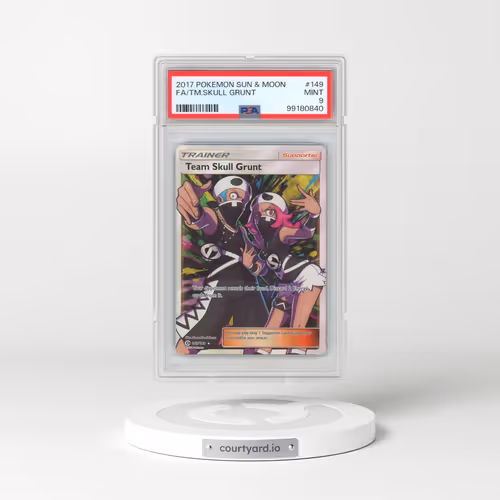 2017 Pokémon Sun & Moon #149 Team Skull Grunt - Full Art (PSA 9 MINT)