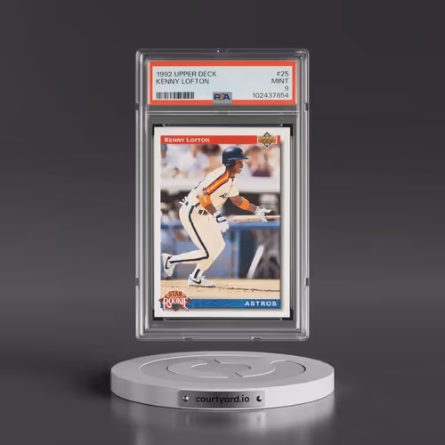 1992 Upper Deck #25 Kenny Lofton (PSA 9 MINT)