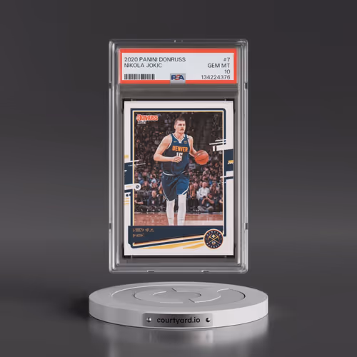 2020 Panini Donruss #7 Nikola Jokic (PSA 10 GEM MINT)