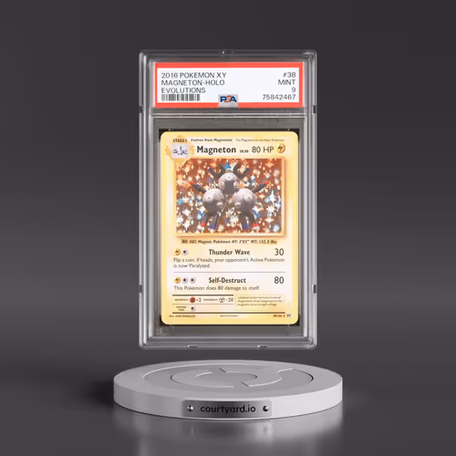 2016 Pokémon XY Evolutions #38 Magneton - Holo (PSA 9 MINT)