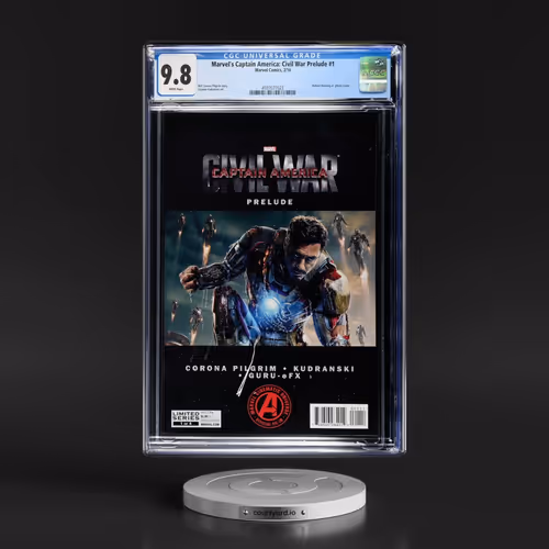 Marvel's Captain America: Civil War Prelude #1 CGC 9.8 White Pages (Marvel Comics, 2/16)