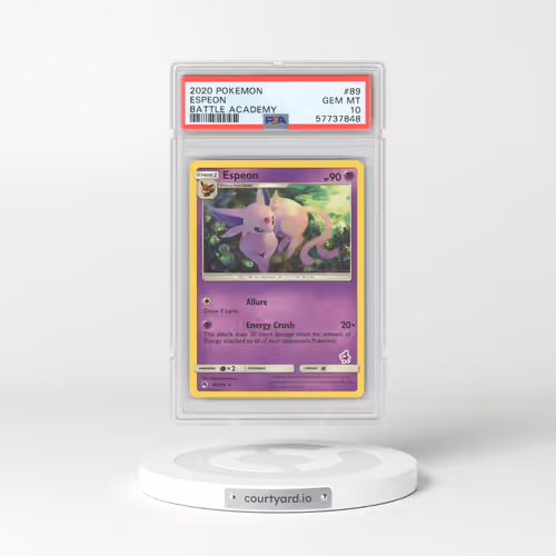 2020 Pokémon Battle Academy #89 Espeon (PSA 10 GEM MINT)
