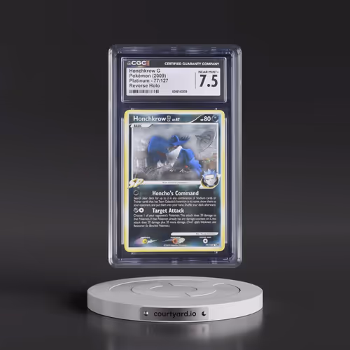 2009 Platinum #77/127 Honchkrow G - Reverse Holo (CGC 7.5 NM+)