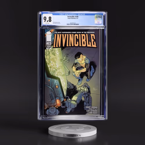 Invincible #109 CGC 9.8 White Pages (Image/Skybound, 3/14)