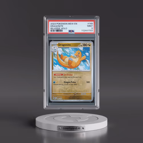 2023 Pokémon Mew EN-151 #149 Dragonite Reverse Holo