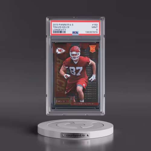 2013 Panini Rookies & Stars #192 Travis Kelce - Longevity (PSA 9 MINT)