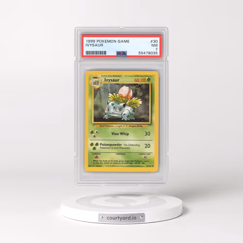 1999 Pokémon Game #30 Ivysaur (PSA 7 NM)