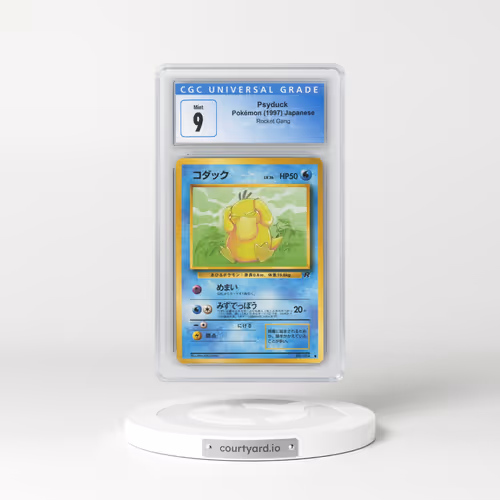 1997 Rocket Gang #54 Psyduck (CGC 9 MINT)