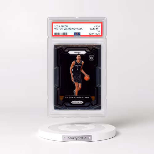 2023 Panini Prizm #136 Victor Wembanyama (PSA 10 GEM MINT)