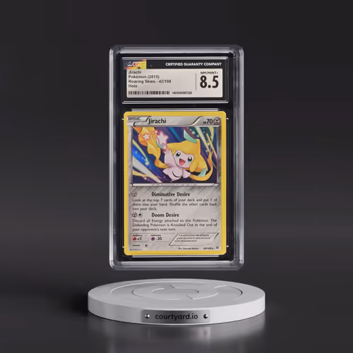 2015 Pokémon XY Roaring Skies #42 Jirachi - Holo (CGC 8.5 NM-MT+)
