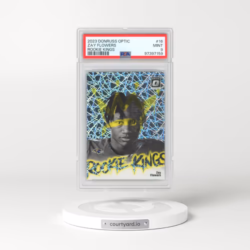 2023 Panini Donruss Optic Rookie Kings #16 Zay Flowers (PSA 9 MINT)