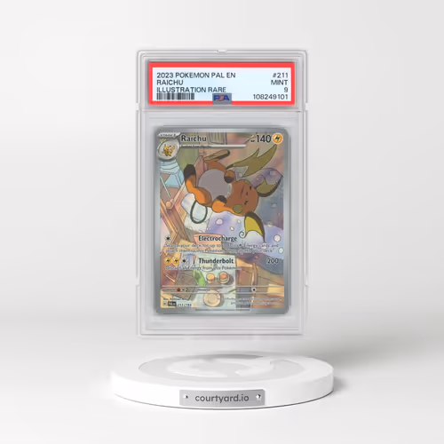 2023 Pokémon Pal EN-Paldea Evolved #211 Raichu - Illustration Rare (PSA 9 MINT)
