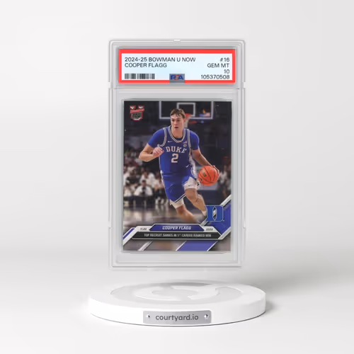 2024-25 Bowman U Now #16 Cooper Flagg (PSA 10 GEM MINT)