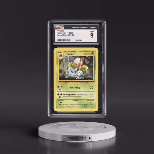 1999 Base Set #30/102 Ivysaur (CGC 9 MINT)