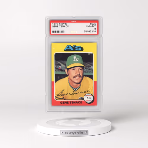 1975 Topps #535 Gene Tenace (PSA 8 NM-MT)