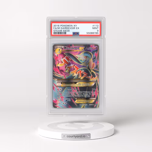 2016 Pokémon XY Steam Siege #112 M Gardevoir EX - Holo Full Art (PSA 9 MINT)