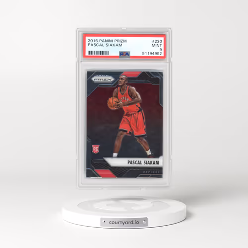 2016 Panini Prizm #220 Pascal Siakam (PSA 9 MINT)