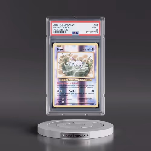 2016 Pokémon XY Evolutions #53 Mew - Reverse Foil (PSA 9 MINT)