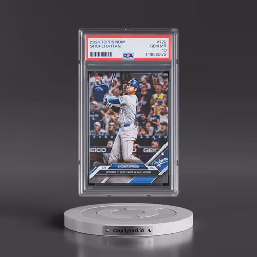 2024 Topps Now #722 Shohei Ohtani (PSA 10 GEM MINT)