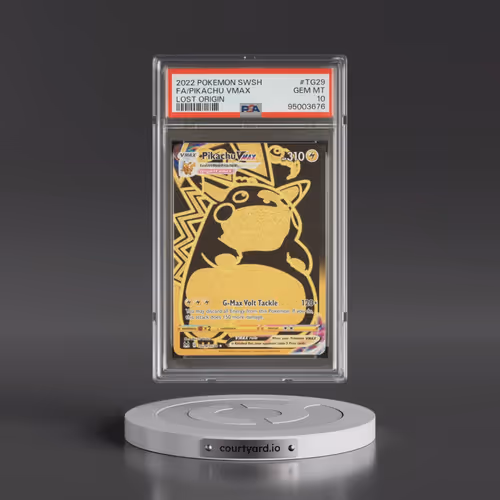 2022 Pokémon Sword & Shield Lost Origin #TG29 Pikachu Vmax - Full Art (PSA 10 GEM MINT)
