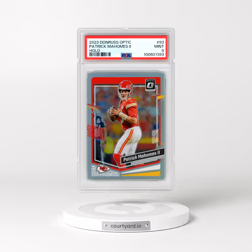 2023 Panini Donruss Optic #93 Patrick Mahomes II - Holo (PSA 9 MINT)